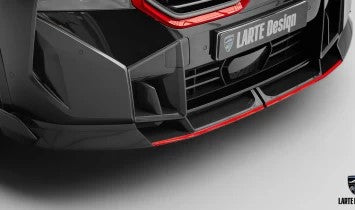 LARTE BMW XM G09 Front Bumper Overlay Carbon Fiber - Rev In Style Inc