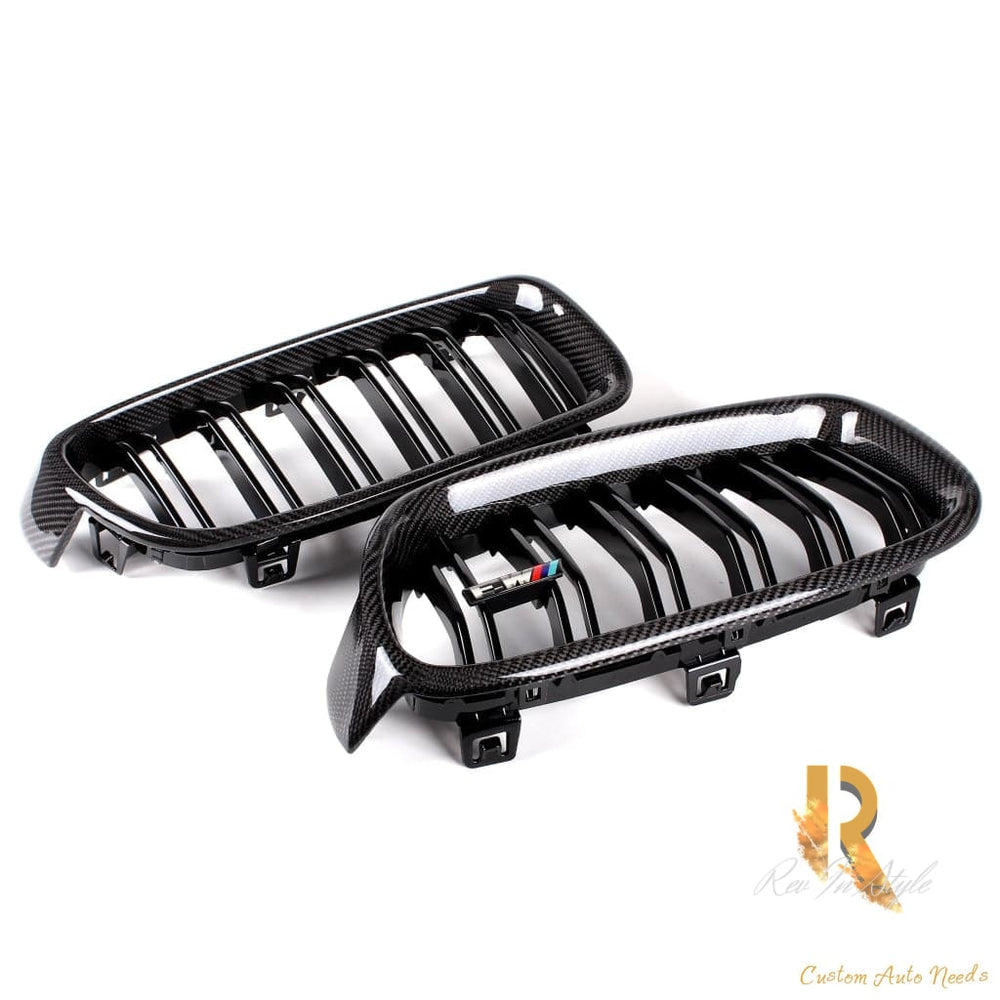 BMW 3 Series CF Grill - Rev In Style Inc